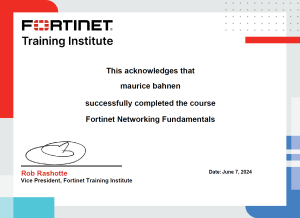 Fortinet Fundamentals